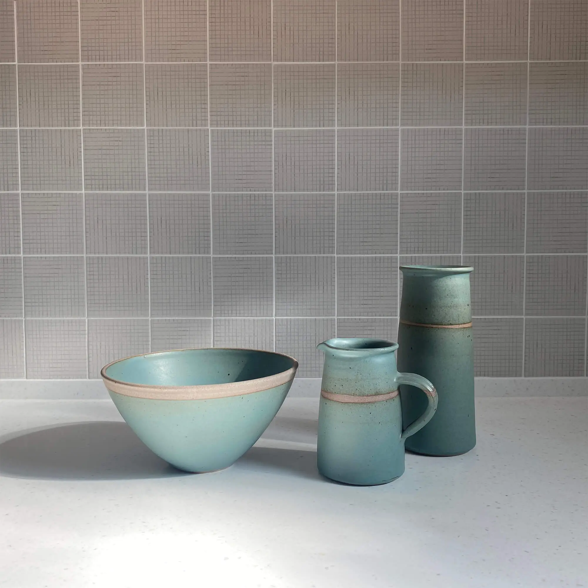 Medium Jade Jug by Tony Gant