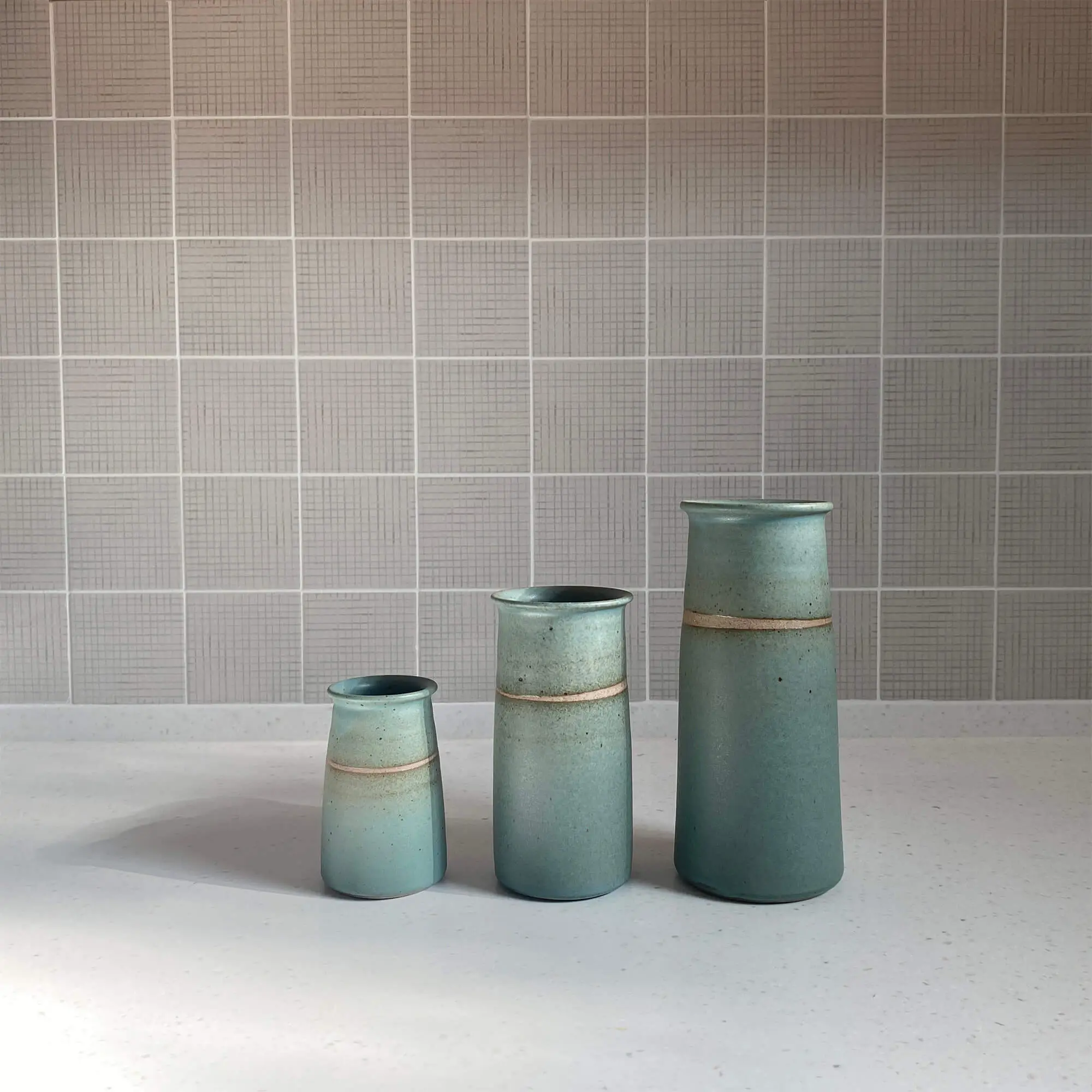 Small Jade Vase by Tony Gant - Image 5