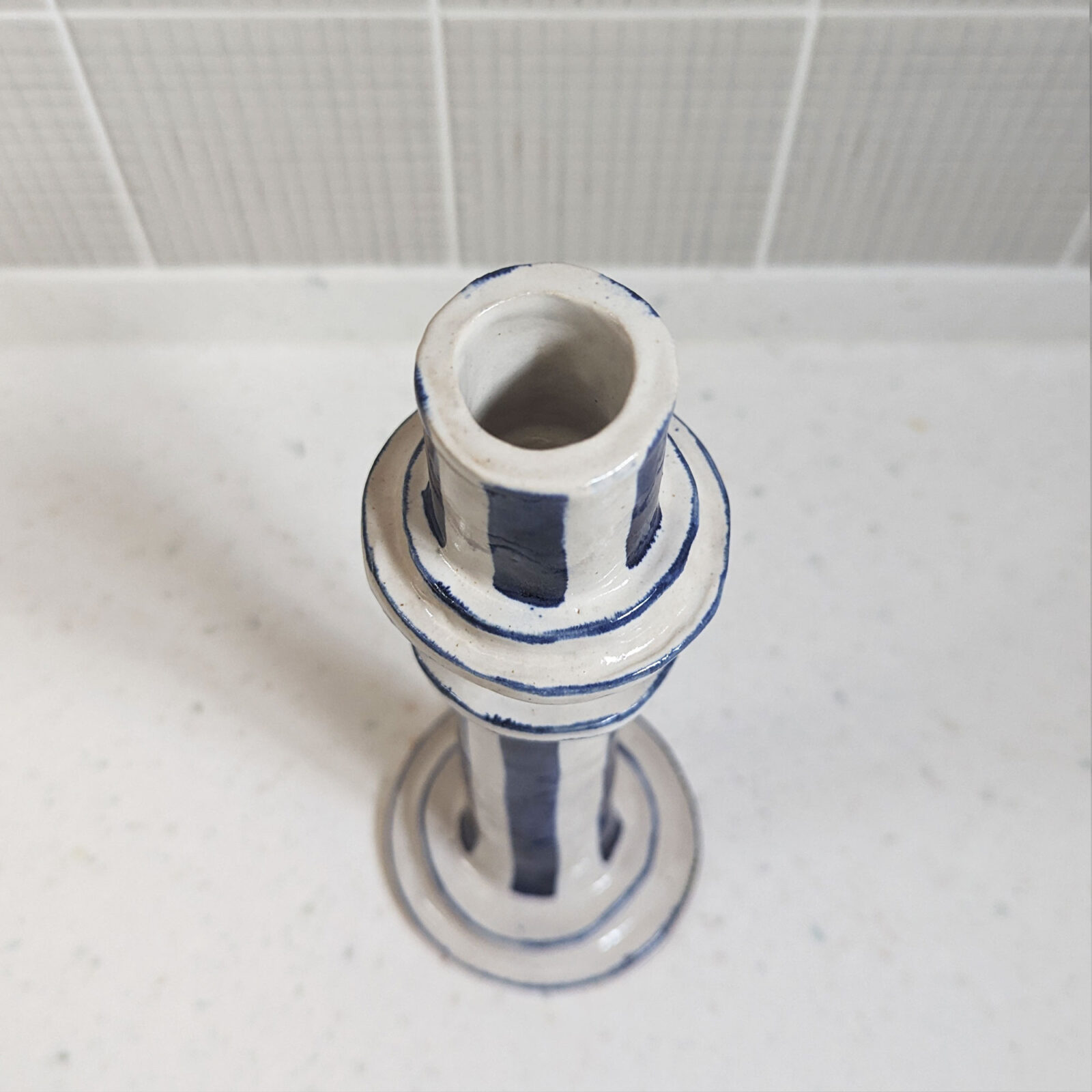 Stripe Candlestick by Kelly Jessiman - Image 3