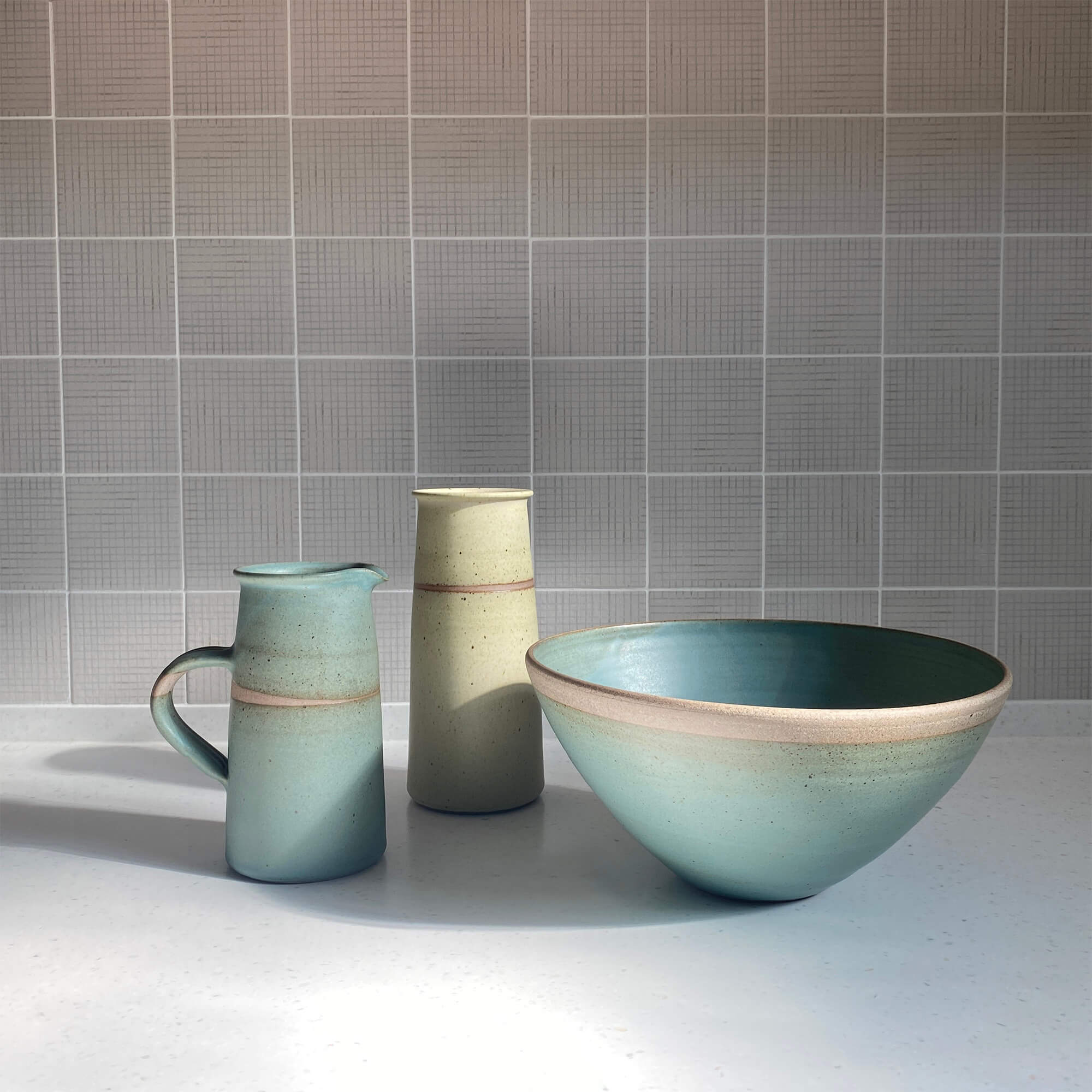 Large Straw Vase by Tony Gant - Image 3