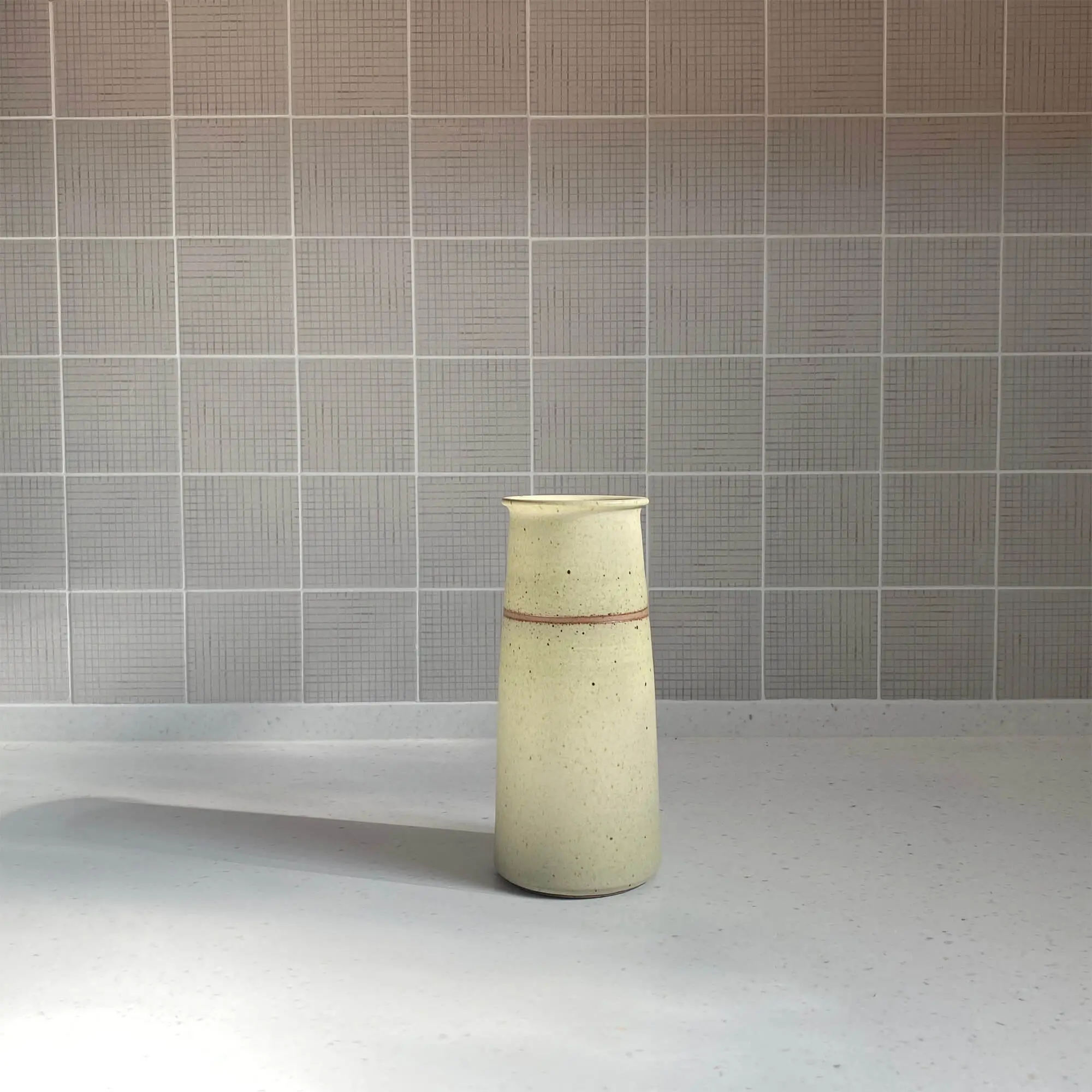 Large Straw Vase by Tony Gant - Image 2