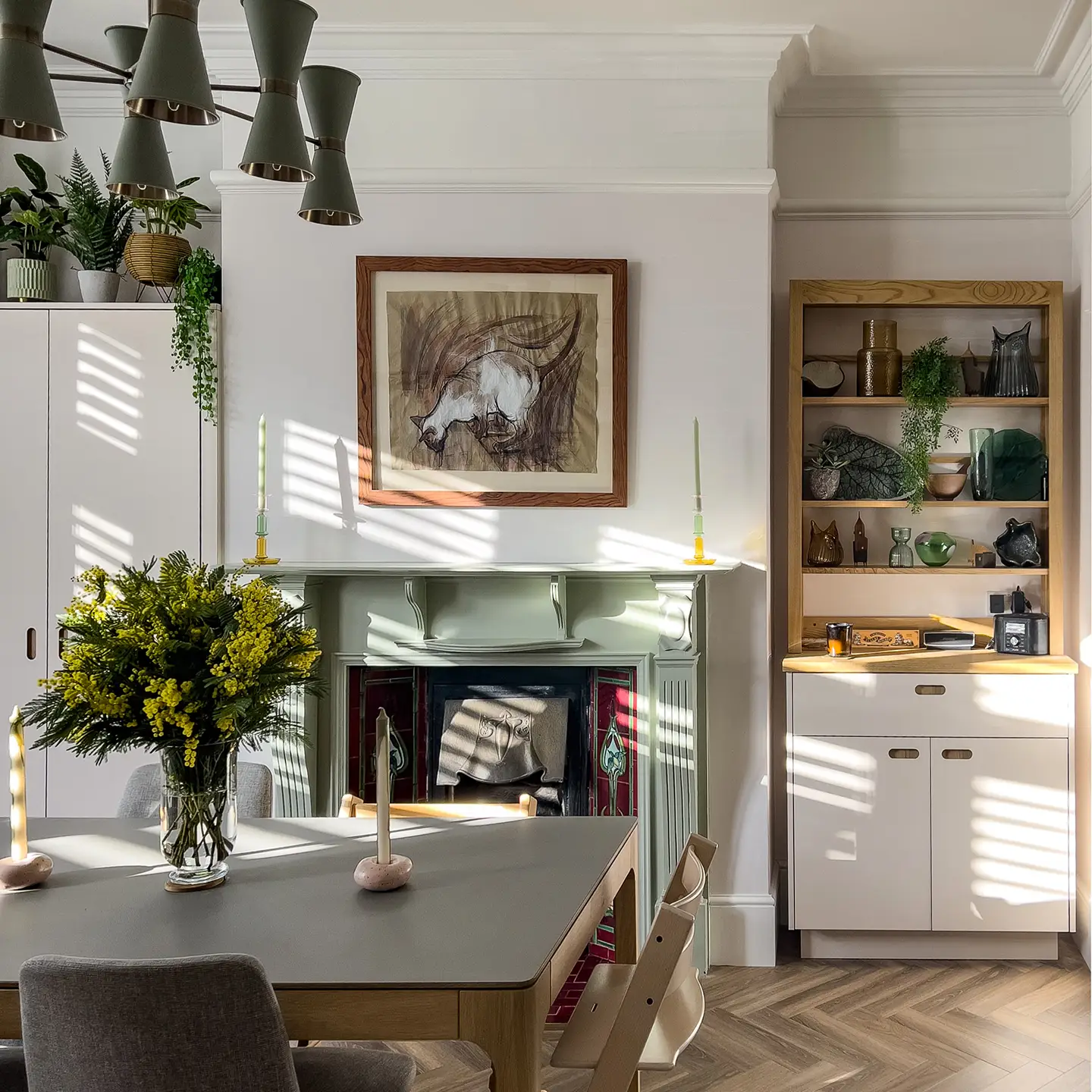 Freestanding Dresser by Pluck Kitchens.