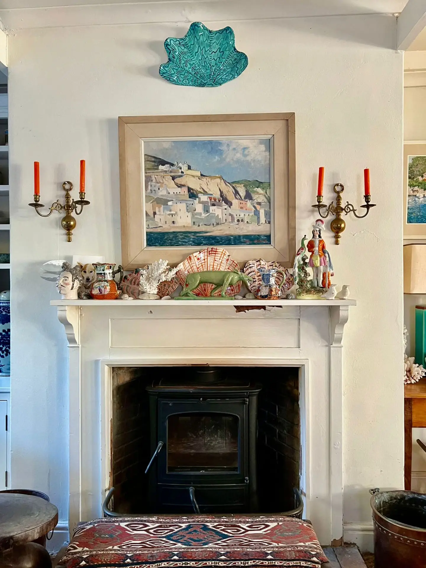 Dominic Touwen's Colourful Home in Cape Town with views across the mountains