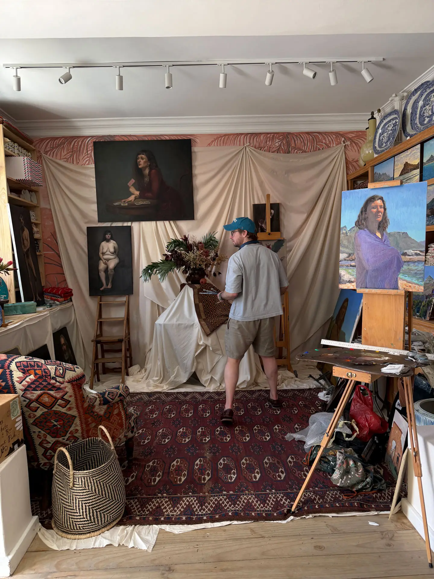 Chandler House in Cape Town, colourful and considered interiors brimming with antiques and art.