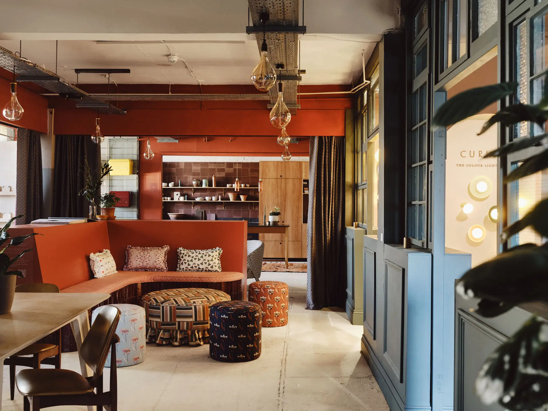 The Mix, a interiors showroom in East London exhibiting a curated collection of British Design Brands, Including Pluck.