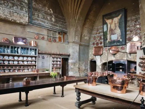 Pluck-Kitchen-History-13 Burghley House 16th Century Kitchen
